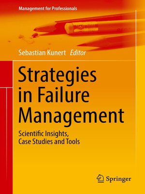 cover image of Strategies in Failure Management
